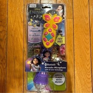 NEW eKids Disney Encanto Karaoke Microphone with Bluetooth Speaker Wireless